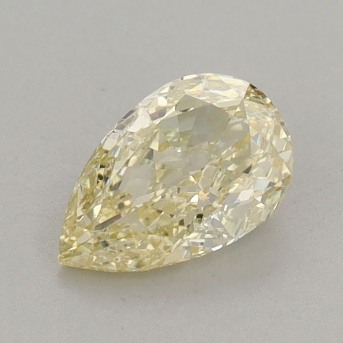 Loose Diamond - PEAR 0.68ct Fancy Light Yellow VS1: Loose Diamond - PEAR 0.68ct Fancy Light Yellow VS1 Source: This is a real non-mined Diamond that has been grown in a lab Shape: PEAR Carats: 0.68 Color: Fancy Light Yellow Certification: IGI Video:
