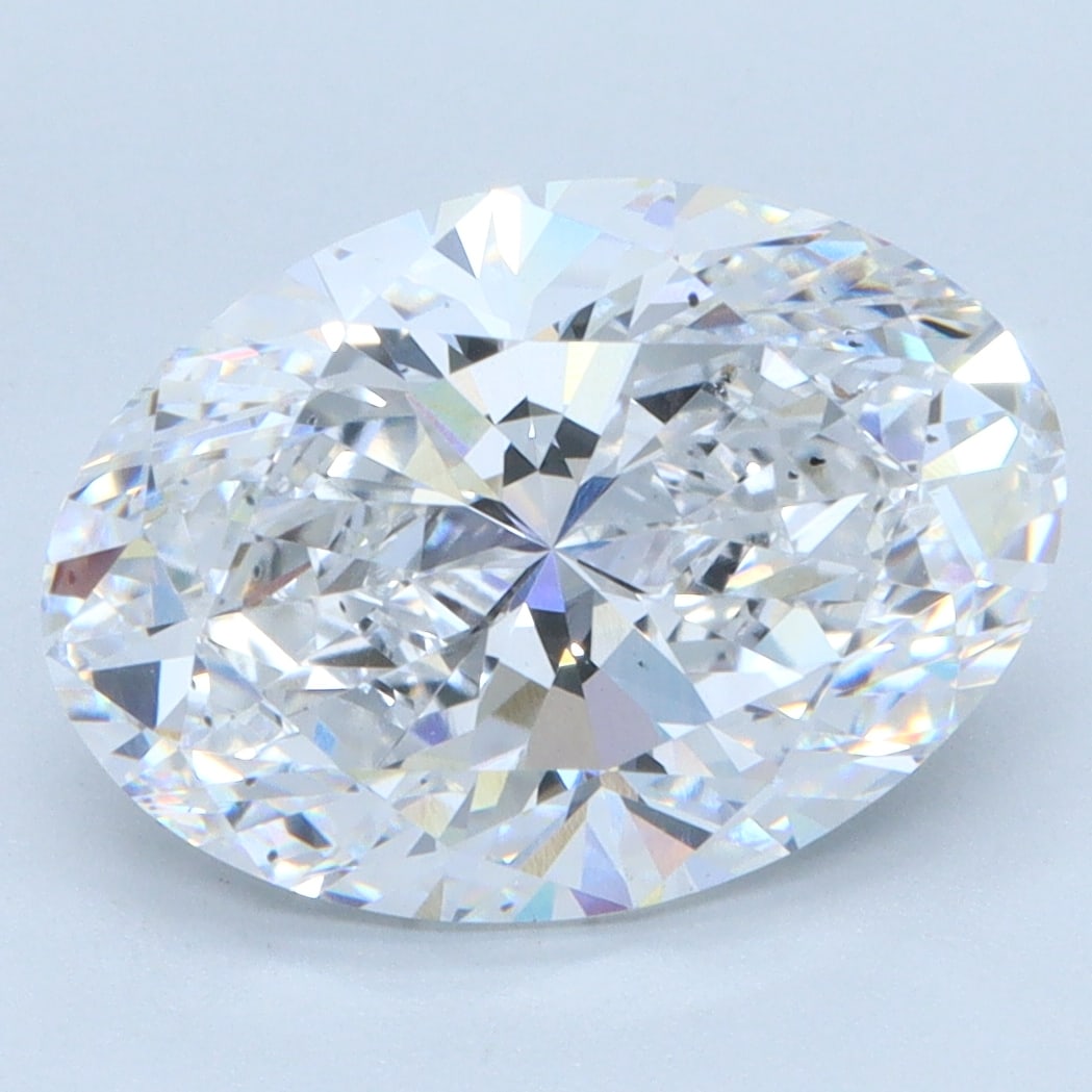 Loose Diamond - OVAL 3.81ct D VS2: Loose Diamond - OVAL 3.81ct D VS2 Source: This is a real non-mined Diamond that has been grown in a lab Shape: OVAL Carats: 3.81 Color: D Clarity: VS2 Certification: IGI Condition: Pre-Owned Additiona