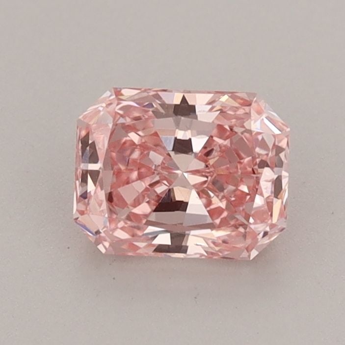Loose Diamond - RADIANT 0.74ct Fancy Vivid Pink SI1: Loose Diamond - RADIANT 0.74ct Fancy Vivid Pink SI1 Source: This is a real non-mined Diamond that has been grown in a lab Shape: RADIANT Carats: 0.74 Color: Fancy Vivid Pink Certification: IGI Video: