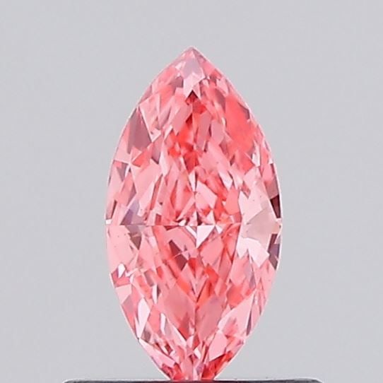 Loose Diamond - MARQUISE 0.43ct Fancy Intense Pink VVS2: Loose Diamond - MARQUISE 0.43ct Fancy Intense Pink VVS2 Source: This is a real non-mined Diamond that has been grown in a lab Shape: MARQUISE Carats: 0.43 Color: Fancy Intense Pink Certification: NONE