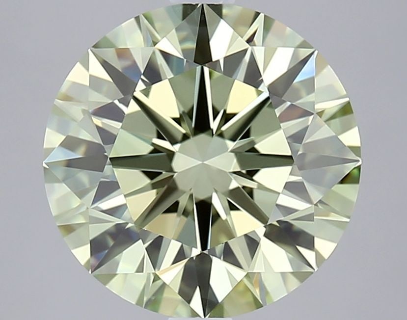 Ideal Loose Diamond - ROUND 3.01ct Fancy Vivid Green VVS1: Ideal Loose Diamond - ROUND 3.01ct Fancy Vivid Green VVS1 Source: This is a real non-mined Diamond that has been grown in a lab Shape: ROUND Carats: 3.01 Color: Fancy Vivid Green Certification: IGI Vi