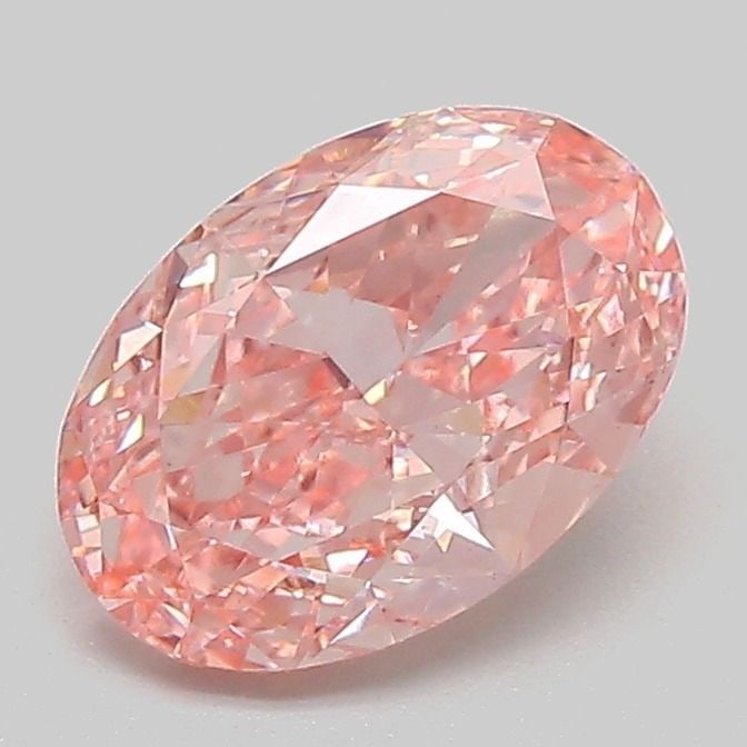 Loose Diamond - OVAL 1.45ct Fancy Vivid Pink VS1: Loose Diamond - OVAL 1.45ct Fancy Vivid Pink VS1 Source: This is a real non-mined Diamond that has been grown in a lab Shape: OVAL Carats: 1.45 Color: Fancy Vivid Pink Certification: IGI Video: