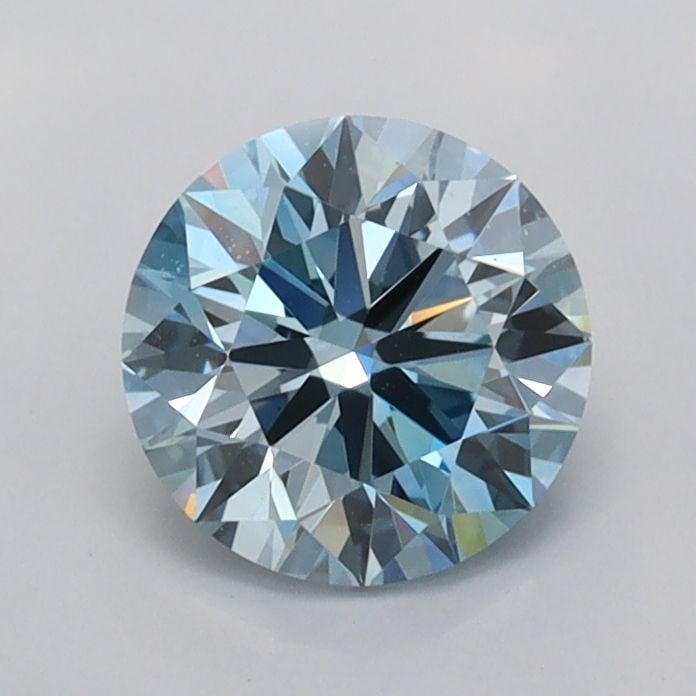 Ideal Loose Diamond - ROUND 0.98ct Fancy Intense Blue VVS2: Ideal Loose Diamond - ROUND 0.98ct Fancy Intense Blue VVS2 Source: This is a real non-mined Diamond that has been grown in a lab Shape: ROUND Carats: 0.98 Color: Fancy Intense Blue Certification: IGI 
