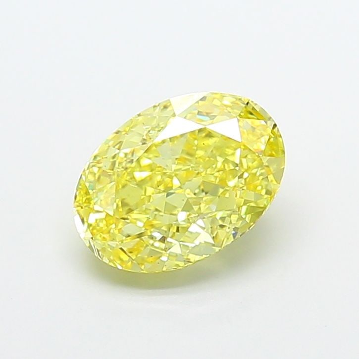 Loose Diamond - OVAL 3.02ct Fancy Vivid Yellow VS2: Loose Diamond - OVAL 3.02ct Fancy Vivid Yellow VS2 Source: This is a real non-mined Diamond that has been grown in a lab Shape: OVAL Carats: 3.02 Color: Fancy Vivid Yellow Certification: IGI Video: