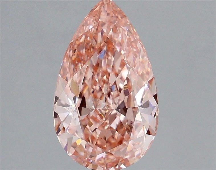 Loose Diamond - PEAR 2.39ct Fancy Vivid Pink VS1: Loose Diamond - PEAR 2.39ct Fancy Vivid Pink VS1 Source: This is a real non-mined Diamond that has been grown in a lab Shape: PEAR Carats: 2.39 Color: Fancy Vivid Pink Certification: IGI Video: