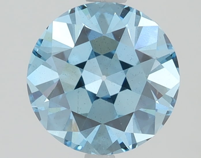 Loose Diamond - OLD EUROPEAN 1.53ct BLUE VS2: Loose Diamond - OLD EUROPEAN 1.53ct BLUE VS2 Source: This is a real non-mined Diamond that has been grown in a lab Shape: OLD EUROPEAN Carats: 1.53 Color: BLUE Clarity: VS2 Certification: IGI Conditio