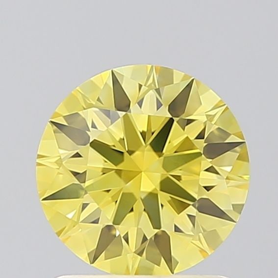 Ideal Loose Diamond - ROUND 1.1ct Fancy Vivid Yellow VVS1: Ideal Loose Diamond - ROUND 1.1ct Fancy Vivid Yellow VVS1 Source: This is a real non-mined Diamond that has been grown in a lab Shape: ROUND Carats: 1.1 Color: Fancy Vivid Yellow Certification: IGI Vi