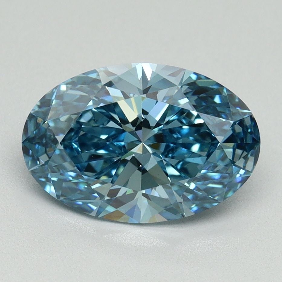 Loose Diamond - OVAL 2.02ct Fancy Vivid Blue VS1: Loose Diamond - OVAL 2.02ct Fancy Vivid Blue VS1 Source: This is a real non-mined Diamond that has been grown in a lab Shape: OVAL Carats: 2.02 Color: Fancy Vivid Blue Certification: IGI Video: