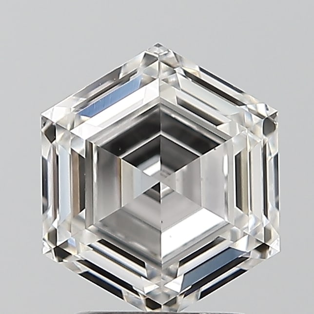Loose Diamond - HEXAGONAL 2.05ct E VS1: Loose Diamond - HEXAGONAL 2.05ct E VS1 Source: This is a real non-mined Diamond that has been grown in a lab Shape: HEXAGONAL Carats: 2.05 Color: E Clarity: VS1 Certification: IGI Condition: Pre-Owned