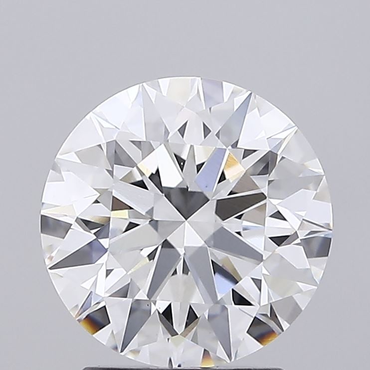 Loose Diamond - Round 2.37ct F VVS2: Loose Diamond - Round 2.37ct F VVS2 Source: This is a real non-mined Diamond that has been grown in a lab Shape: Round Carats: 2.37 Color: F Clarity: VVS2 Certification: IGI Condition: Pre-Owned