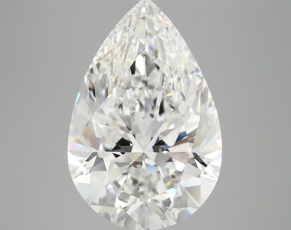 Loose Diamond - PEAR 5.84ct E VVS2: Loose Diamond - PEAR 5.84ct E VVS2 Source: This is a real non-mined Diamond that has been grown in a lab Shape: PEAR Carats: 5.84 Color: E Clarity: VVS2 Certification: IGI Condition: Pre-Owned Additio