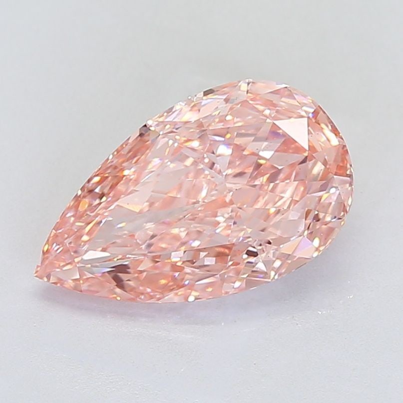 Loose Diamond - PEAR 4.57ct Fancy Intense Pink VS1: Loose Diamond - PEAR 4.57ct Fancy Intense Pink VS1 Source: This is a real non-mined Diamond that has been grown in a lab Shape: PEAR Carats: 4.57 Color: Fancy Intense Pink Certification: IGI Video:
