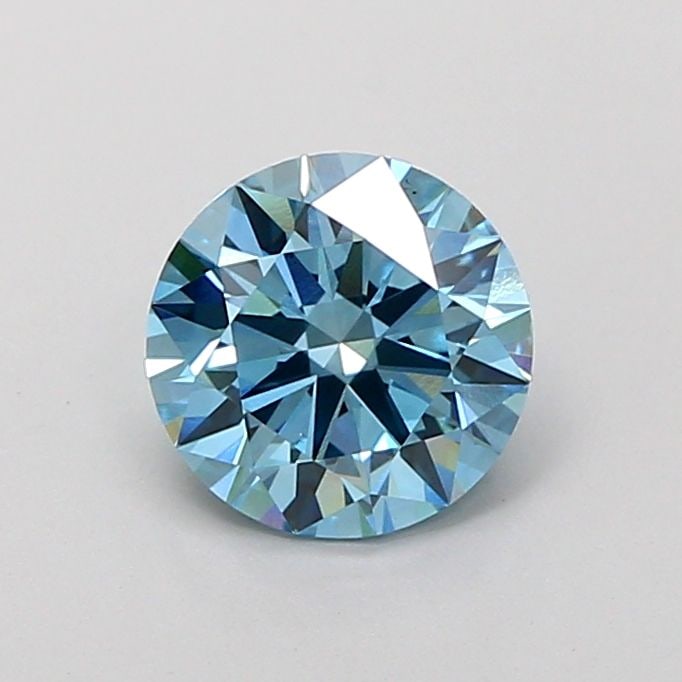 Ideal Loose Diamond - ROUND 1.53ct Fancy Vivid Blue VS1: Ideal Loose Diamond - ROUND 1.53ct Fancy Vivid Blue VS1 Source: This is a real non-mined Diamond that has been grown in a lab Shape: ROUND Carats: 1.53 Color: Fancy Vivid Blue Certification: IGI Video