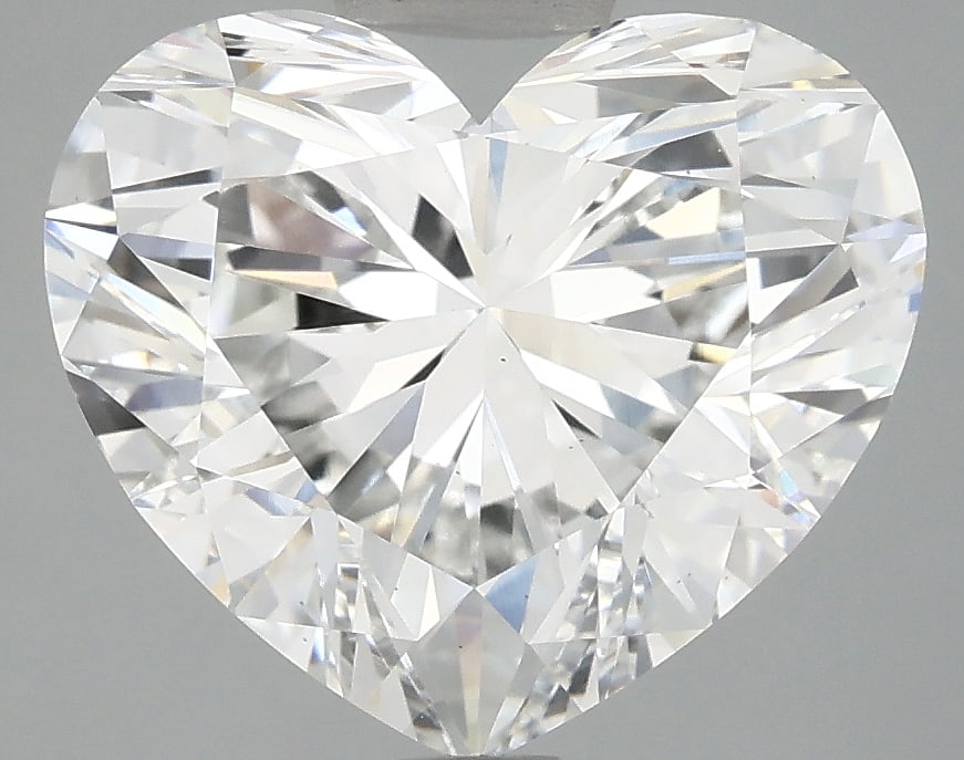 Loose Diamond - HEART 5.03ct E VS2: Loose Diamond - HEART 5.03ct E VS2 Source: This is a real non-mined Diamond that has been grown in a lab Shape: HEART Carats: 5.03 Color: E Clarity: VS2 Certification: IGI Condition: Pre-Owned Additio