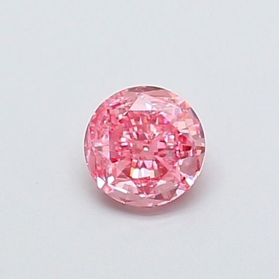 Loose Diamond - ROUND 0.64ct Fancy Vivid Pink VS2 (1 of 1)