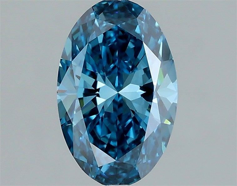 Loose Diamond - OVAL 1.01ct Fancy Vivid Blue VS1: Loose Diamond - OVAL 1.01ct Fancy Vivid Blue VS1 Source: This is a real non-mined Diamond that has been grown in a lab Shape: OVAL Carats: 1.01 Color: Fancy Vivid Blue Certification: IGI Video: