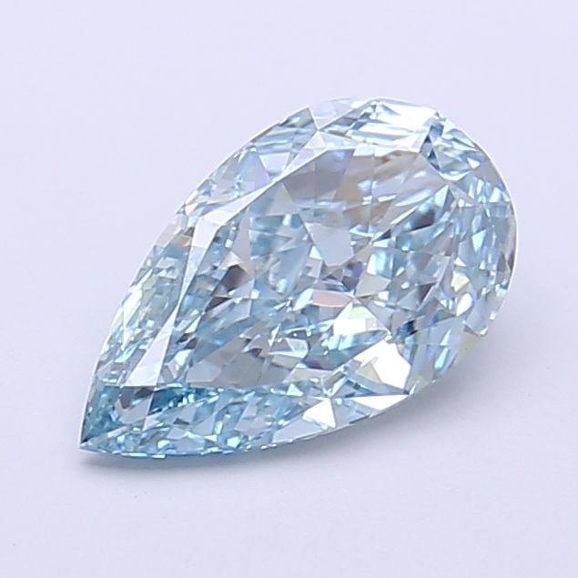 Loose Diamond - PEAR 1.28ct Fancy Intense Blue VVS2: Loose Diamond - PEAR 1.28ct Fancy Intense Blue VVS2 Source: This is a real non-mined Diamond that has been grown in a lab Shape: PEAR Carats: 1.28 Color: Fancy Intense Blue Certification: IGI Video: