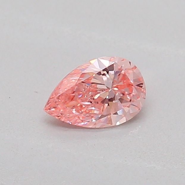 Loose Diamond - PEAR 0.17ct Fancy Vivid Pink VS1: Loose Diamond - PEAR 0.17ct Fancy Vivid Pink VS1 Source: This is a real non-mined Diamond that has been grown in a lab Shape: PEAR Carats: 0.17 Color: Fancy Vivid Pink Certification: IGI Additional im