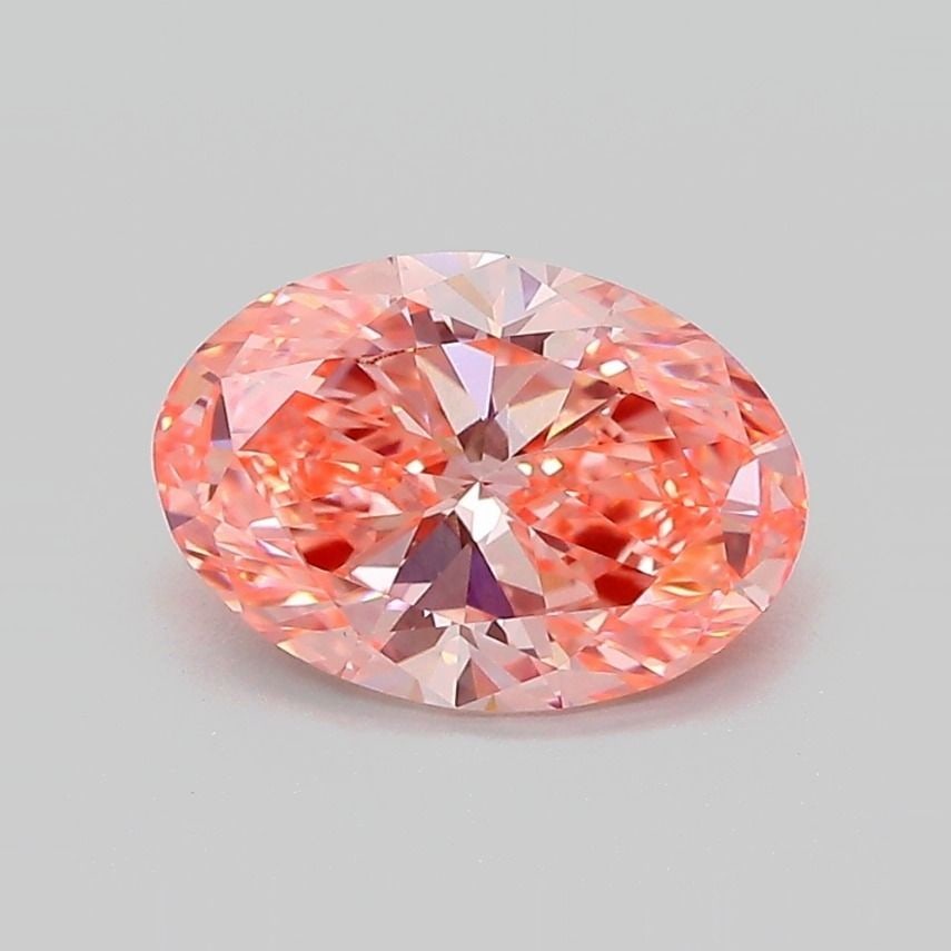 Loose Diamond - OVAL 1.84ct Fancy Vivid Pink VVS2: Loose Diamond - OVAL 1.84ct Fancy Vivid Pink VVS2 Source: This is a real non-mined Diamond that has been grown in a lab Shape: OVAL Carats: 1.84 Color: Fancy Vivid Pink Certification: IGI Video: