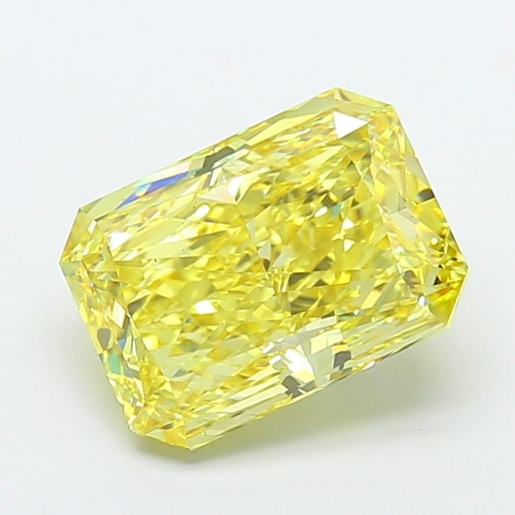 Loose Diamond - RADIANT 6.07ct Fancy Intense Yellow VS2: Loose Diamond - RADIANT 6.07ct Fancy Intense Yellow VS2 Source: This is a real non-mined Diamond that has been grown in a lab Shape: RADIANT Carats: 6.07 Color: Fancy Intense Yellow Certification: IGI