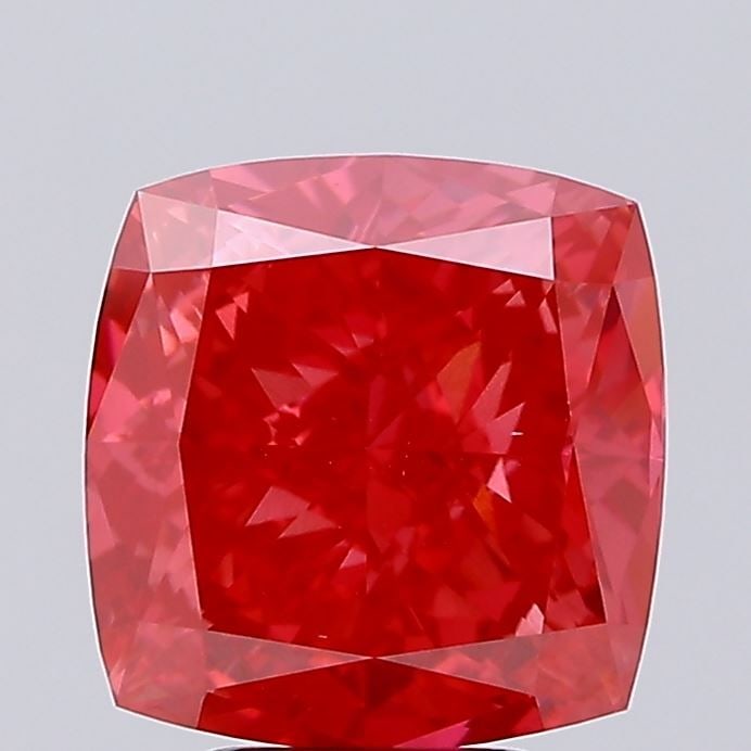 Loose Diamond - CUSHION MODIFIED 5.5ct Fancy Vivid Red VS1 (1 of 1)