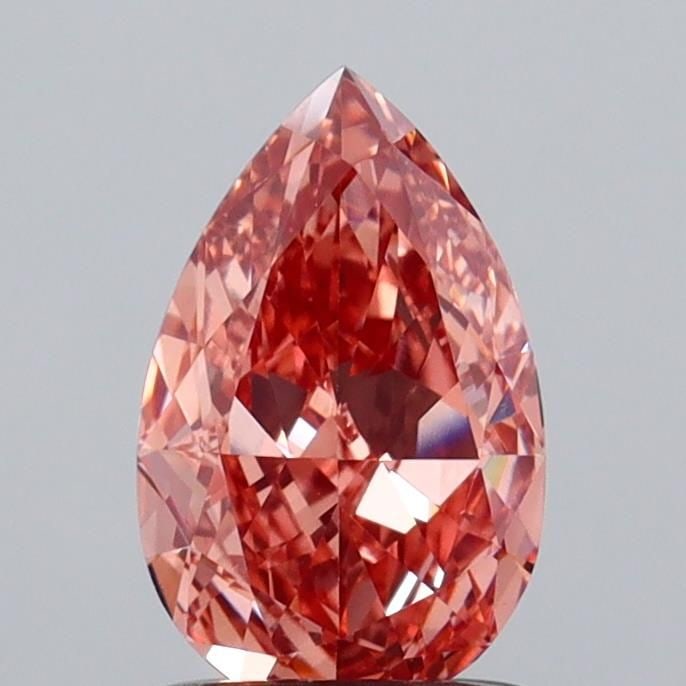 Loose Diamond - PEAR 1.19ct Fancy Pinkish Brown VS1: Loose Diamond - PEAR 1.19ct Fancy Pinkish Brown VS1 Source: This is a real non-mined Diamond that has been grown in a lab Shape: PEAR Carats: 1.19 Color: Fancy Pinkish Brown Certification: IGI Video: