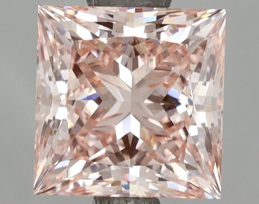 Loose Diamond - PRINCESS 2.2ct Fancy Intense Pink VS1: Loose Diamond - PRINCESS 2.2ct Fancy Intense Pink VS1 Source: This is a real non-mined Diamond that has been grown in a lab Shape: PRINCESS Carats: 2.2 Color: Fancy Intense Pink Certification: IGI Vid