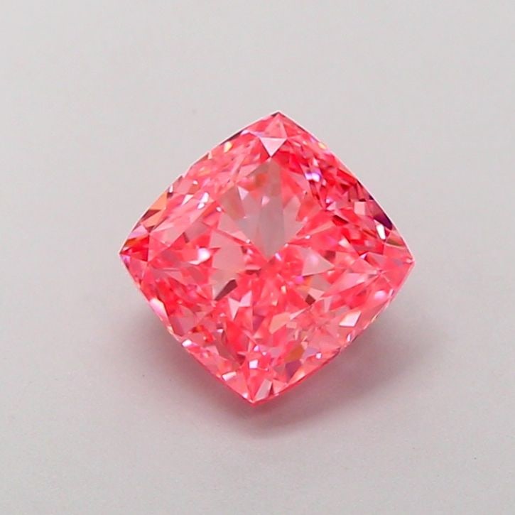 Loose Diamond - CUSHION MODIFIED 2.01ct Fancy Vivid Pink VVS2: Loose Diamond - CUSHION MODIFIED 2.01ct Fancy Vivid Pink VVS2 Source: This is a real non-mined Diamond that has been grown in a lab Shape: CUSHION MODIFIED Carats: 2.01 Color: Fancy Vivid Pink Certifi