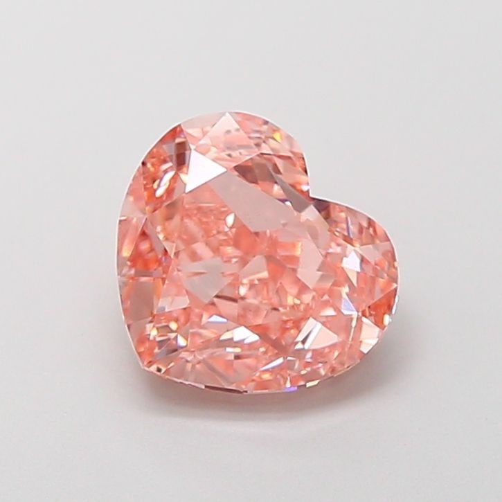 Loose Diamond - HEART 2.19ct Fancy Vivid Pink VS1: Loose Diamond - HEART 2.19ct Fancy Vivid Pink VS1 Source: This is a real non-mined Diamond that has been grown in a lab Shape: HEART Carats: 2.19 Color: Fancy Vivid Pink Certification: IGI Video: