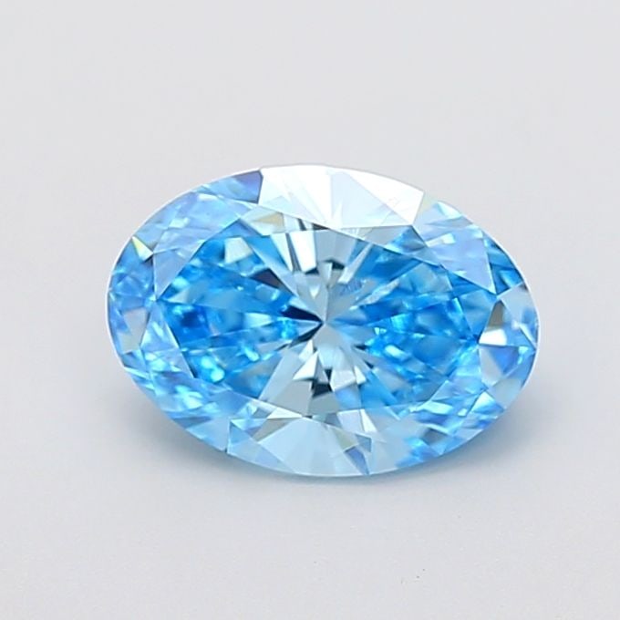 Loose Diamond - OVAL 2.0ct Fancy Vivid Blue VS1: Loose Diamond - OVAL 2.0ct Fancy Vivid Blue VS1 Source: This is a real non-mined Diamond that has been grown in a lab Shape: OVAL Carats: 2.0 Color: Fancy Vivid Blue Certification: IGI Video: