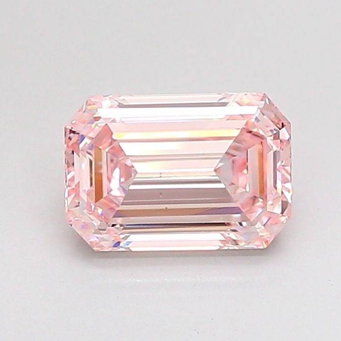 Loose Diamond - EMERALD 1.53ct Fancy Intense Pink VS1: Loose Diamond - EMERALD 1.53ct Fancy Intense Pink VS1 Source: This is a real non-mined Diamond that has been grown in a lab Shape: EMERALD Carats: 1.53 Color: Fancy Intense Pink Certification: IGI Vid