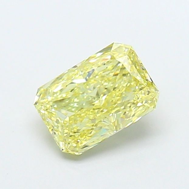 Loose Diamond - RADIANT 1.05ct Fancy Yellow VS1: Loose Diamond - RADIANT 1.05ct Fancy Yellow VS1 Source: This is a real non-mined Diamond that has been grown in a lab Shape: RADIANT Carats: 1.05 Color: Fancy Yellow Certification: IGI Video: