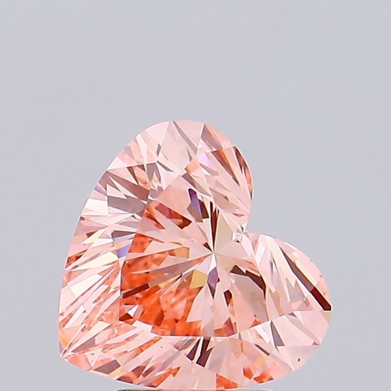 Loose Diamond - HEART 3.1ct Fancy Intense Pink VVS2: Loose Diamond - HEART 3.1ct Fancy Intense Pink VVS2 Source: This is a real non-mined Diamond that has been grown in a lab Shape: HEART Carats: 3.1 Color: Fancy Intense Pink Certification: IGI Video: