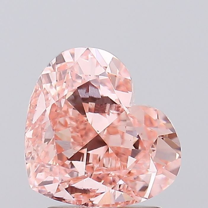 Loose Diamond - HEART 2.7ct Fancy Intense Pink VS1: Loose Diamond - HEART 2.7ct Fancy Intense Pink VS1 Source: This is a real non-mined Diamond that has been grown in a lab Shape: HEART Carats: 2.7 Color: Fancy Intense Pink Certification: IGI Additiona