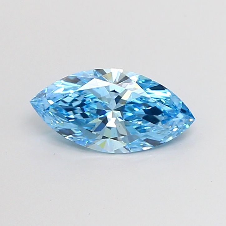 Loose Diamond - MARQUISE 1.1ct Fancy Vivid Blue VS2: Loose Diamond - MARQUISE 1.1ct Fancy Vivid Blue VS2 Source: This is a real non-mined Diamond that has been grown in a lab Shape: MARQUISE Carats: 1.1 Color: Fancy Vivid Blue Certification: IGI Video: