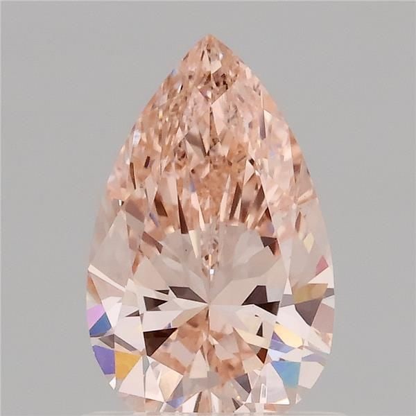 Loose Diamond - PEAR 0.99ct Fancy Intense Brownish Pink VS1: Loose Diamond - PEAR 0.99ct Fancy Intense Brownish Pink VS1 Source: This is a real non-mined Diamond that has been grown in a lab Shape: PEAR Carats: 0.99 Color: Fancy Intense Brownish Pink Certificat