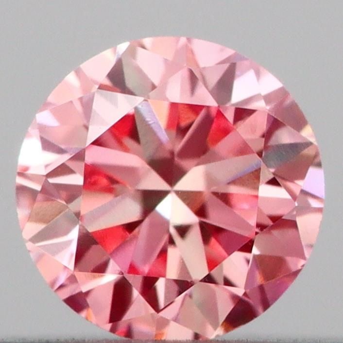 Loose Diamond - ROUND 0.19ct Fancy Intense Pink VVS2: Loose Diamond - ROUND 0.19ct Fancy Intense Pink VVS2 Source: This is a real non-mined Diamond that has been grown in a lab Shape: ROUND Carats: 0.19 Color: Fancy Intense Pink Certification: IGI Video: