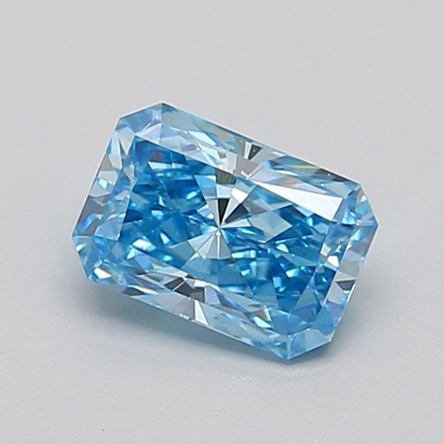 Loose Diamond - RADIANT 0.79ct Fancy Vivid Blue VS1: Loose Diamond - RADIANT 0.79ct Fancy Vivid Blue VS1 Source: This is a real non-mined Diamond that has been grown in a lab Shape: RADIANT Carats: 0.79 Color: Fancy Vivid Blue Certification: IGI Video: