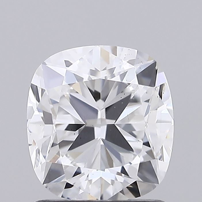Loose Diamond - SQUARE CUSHION 1.48ct E VS2: Loose Diamond - SQUARE CUSHION 1.48ct E VS2 Source: This is a real non-mined Diamond that has been grown in a lab Shape: SQUARE CUSHION Carats: 1.48 Color: E Clarity: VS2 Certification: IGI Condition: