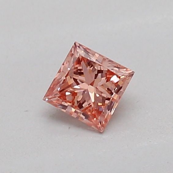 Loose Diamond - PRINCESS 0.16ct Fancy Intense Pink VVS2 (1 of 1)