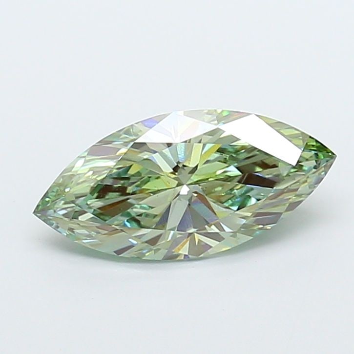 Loose Diamond - MARQUISE 3.02ct Fancy Vivid Green VS2: Loose Diamond - MARQUISE 3.02ct Fancy Vivid Green VS2 Source: This is a real non-mined Diamond that has been grown in a lab Shape: MARQUISE Carats: 3.02 Color: Fancy Vivid Green Certification: IGI Vid