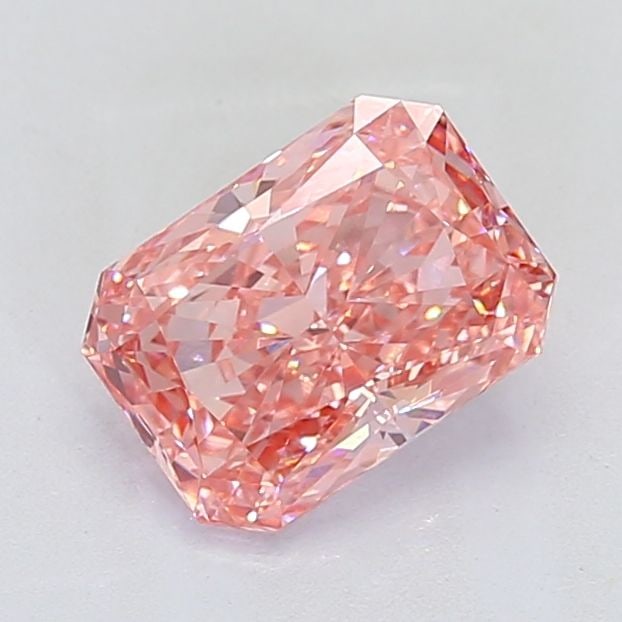 Loose Diamond - RADIANT 2.54ct Fancy Vivid Pink VVS2: Loose Diamond - RADIANT 2.54ct Fancy Vivid Pink VVS2 Source: This is a real non-mined Diamond that has been grown in a lab Shape: RADIANT Carats: 2.54 Color: Fancy Vivid Pink Certification: IGI Video: