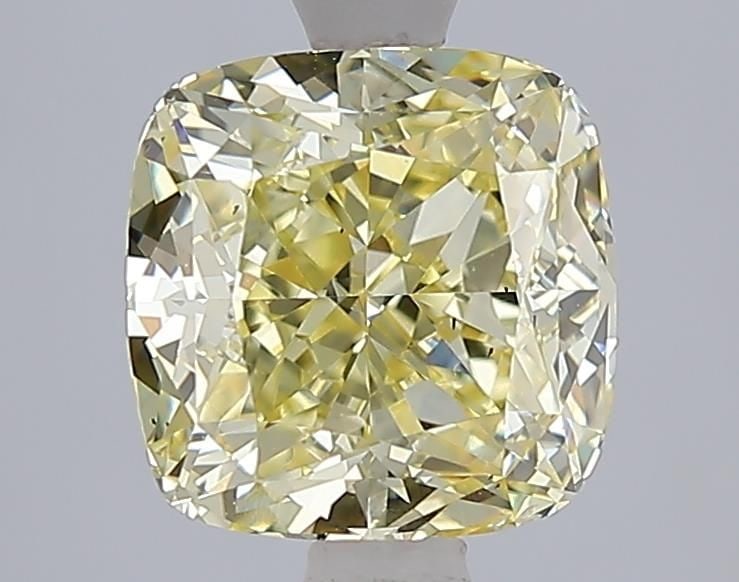 Loose Diamond - CUSHION MODIFIED 2.02ct Fancy Intense Yellow VS2: Loose Diamond - CUSHION MODIFIED 2.02ct Fancy Intense Yellow VS2 Source: This is a real non-mined Diamond that has been grown in a lab Shape: CUSHION MODIFIED Carats: 2.02 Color: Fancy Intense Yellow 