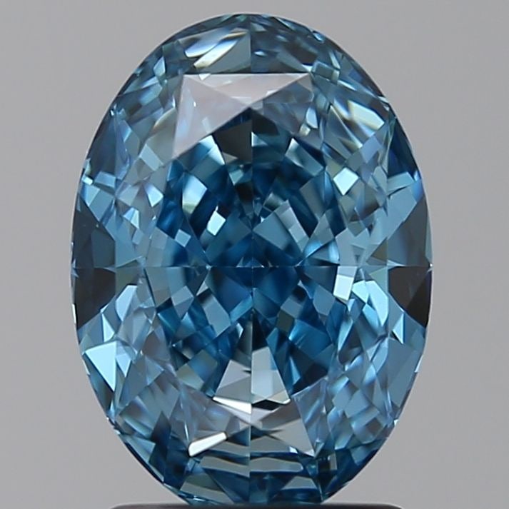 Loose Diamond - OVAL 2.04ct Blue VVS2: Loose Diamond - OVAL 2.04ct Blue VVS2 Source: This is a real non-mined Diamond that has been grown in a lab Shape: OVAL Carats: 2.04 Color: Blue Certification: NONE Video:
