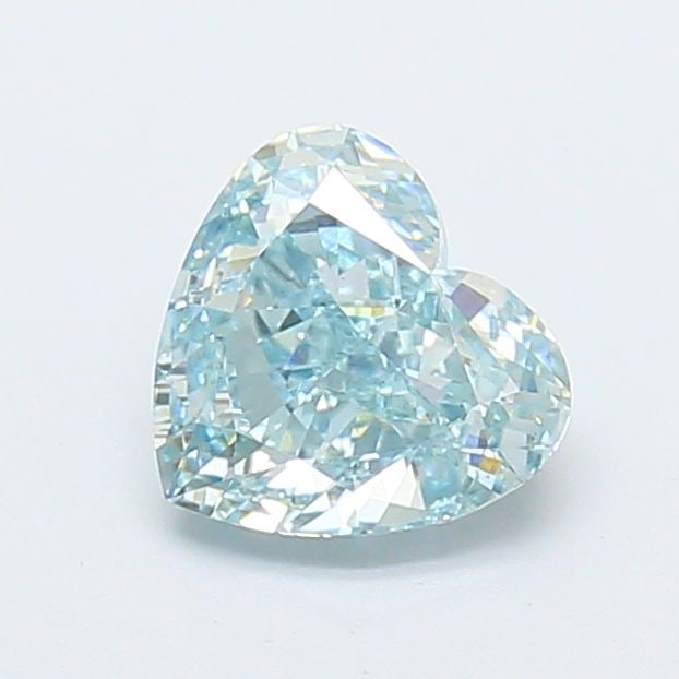 Loose Diamond - HEART 1.34ct Fancy Intense Blue VS1: Loose Diamond - HEART 1.34ct Fancy Intense Blue VS1 Source: This is a real non-mined Diamond that has been grown in a lab Shape: HEART Carats: 1.34 Color: Fancy Intense Blue Certification: IGI Video: