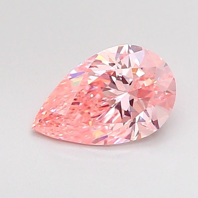 Loose Diamond - PEAR 1.03ct Fancy Vivid Pink VVS2: Loose Diamond - PEAR 1.03ct Fancy Vivid Pink VVS2 Source: This is a real non-mined Diamond that has been grown in a lab Shape: PEAR Carats: 1.03 Color: Fancy Vivid Pink Certification: IGI Video: