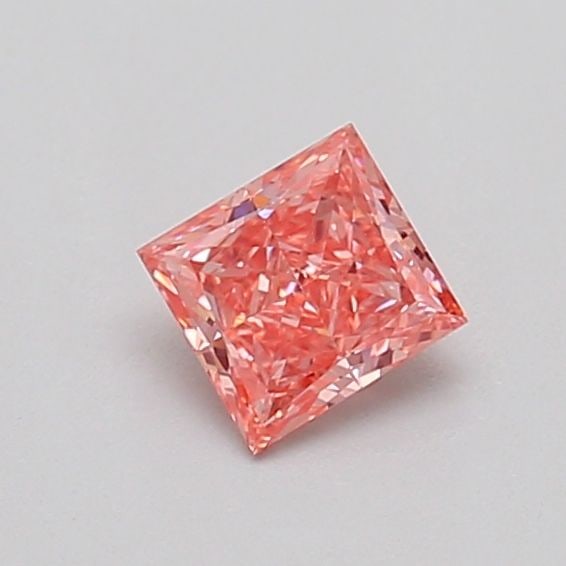 Loose Diamond - PRINCESS 0.35ct Fancy Vivid Pink VVS2: Loose Diamond - PRINCESS 0.35ct Fancy Vivid Pink VVS2 Source: This is a real non-mined Diamond that has been grown in a lab Shape: PRINCESS Carats: 0.35 Color: Fancy Vivid Pink Certification: IGI Vide