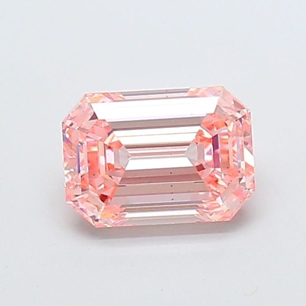 Loose Diamond - EMERALD 1.91ct Fancy Vivid Pink VS2: Loose Diamond - EMERALD 1.91ct Fancy Vivid Pink VS2 Source: This is a real non-mined Diamond that has been grown in a lab Shape: EMERALD Carats: 1.91 Color: Fancy Vivid Pink Certification: IGI Video: