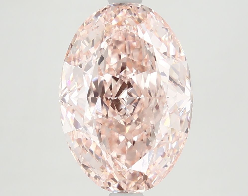 Loose Diamond - OVAL 3.79ct Fancy Vivid Pink VVS2: Loose Diamond - OVAL 3.79ct Fancy Vivid Pink VVS2 Source: This is a real non-mined Diamond that has been grown in a lab Shape: OVAL Carats: 3.79 Color: Fancy Vivid Pink Certification: IGI Video: