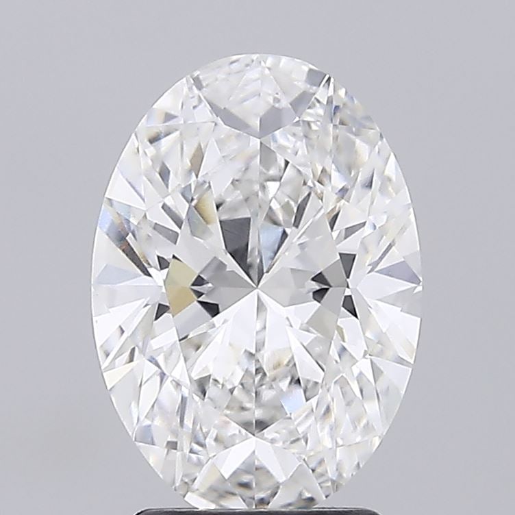 Loose Diamond - OVAL 2.65ct E VS1: Loose Diamond - OVAL 2.65ct E VS1 Source: This is a real non-mined Diamond that has been grown in a lab Shape: OVAL Carats: 2.65 Color: E Clarity: VS1 Certification: IGI Condition: Pre-Owned Additiona